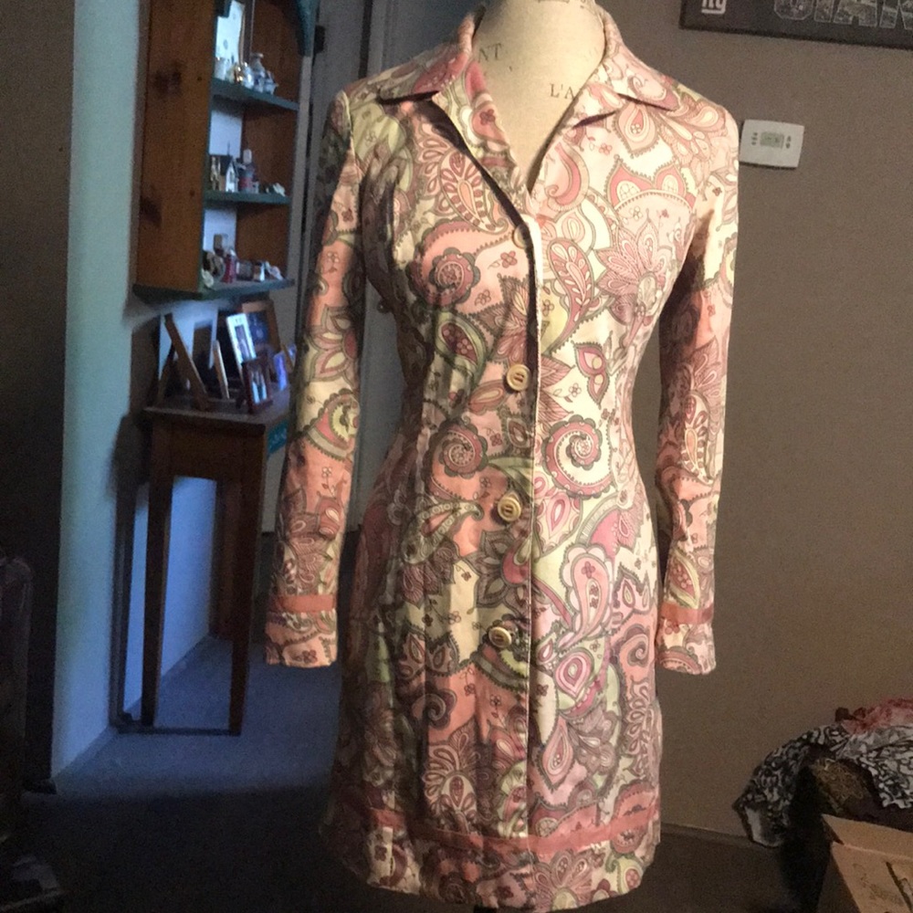 Yves Cossette Depeche Mode size 4 coat